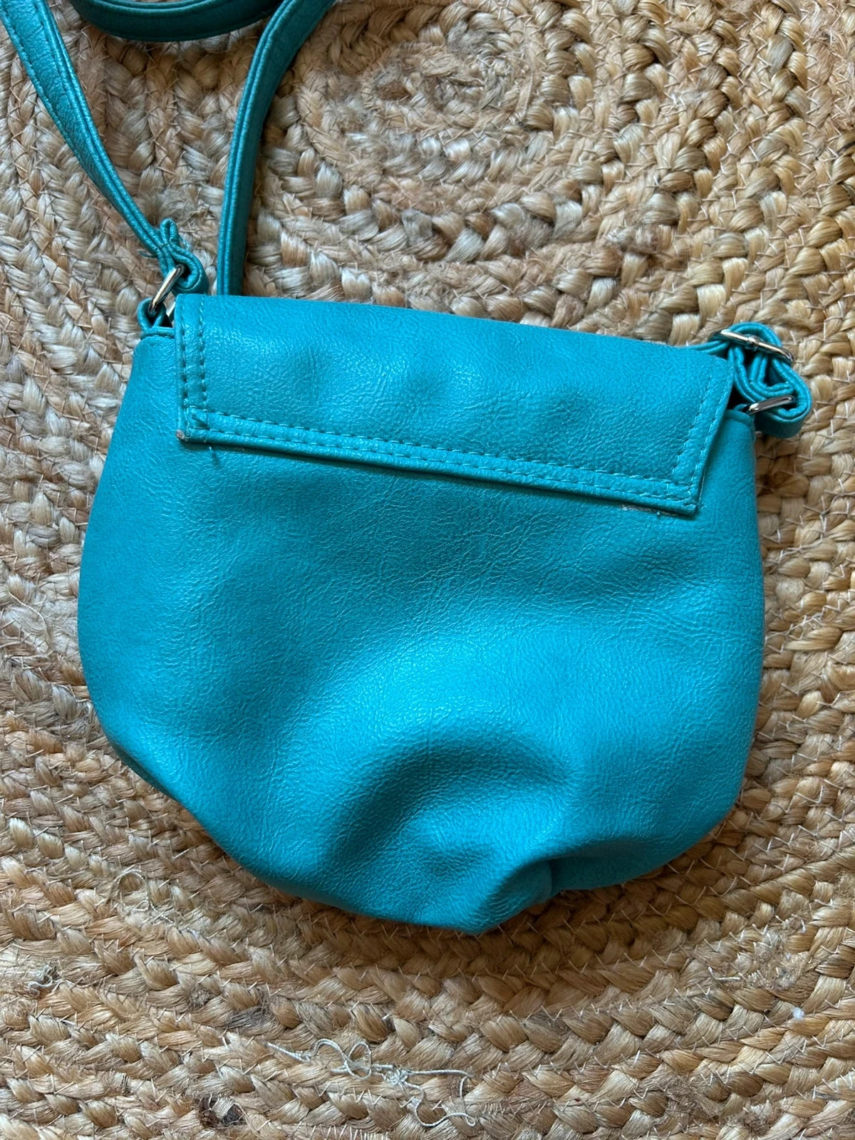 🦋🌿Pequeno saco turquoise transversal de verão boêmio chique Small sea green summer crossbody bag🌿🦋 – photo 6